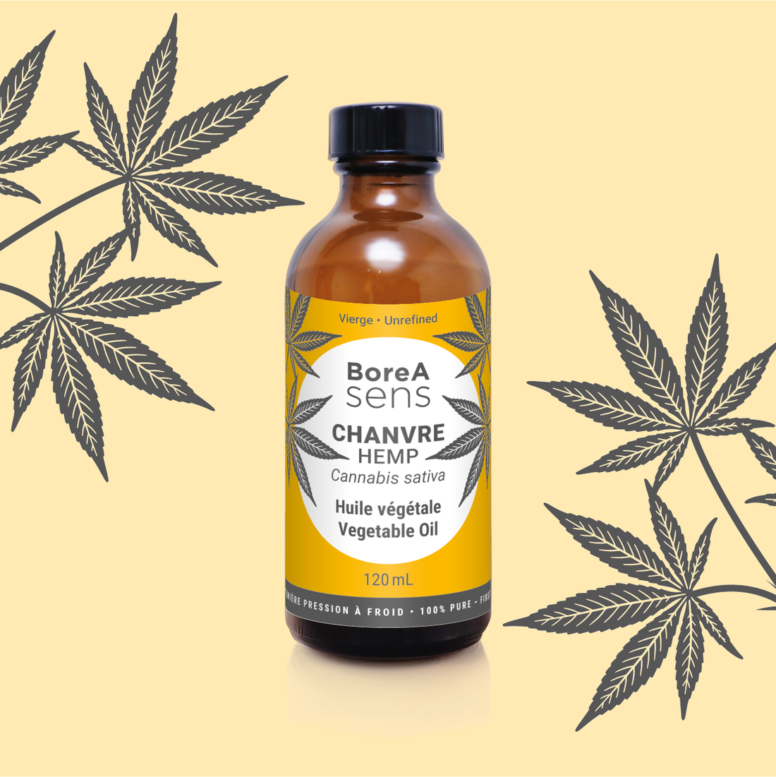Huile de Chanvre bio