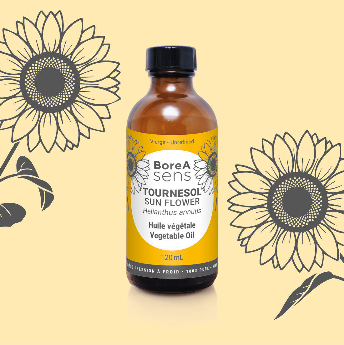 Sun Flower organic vegetable Oil 