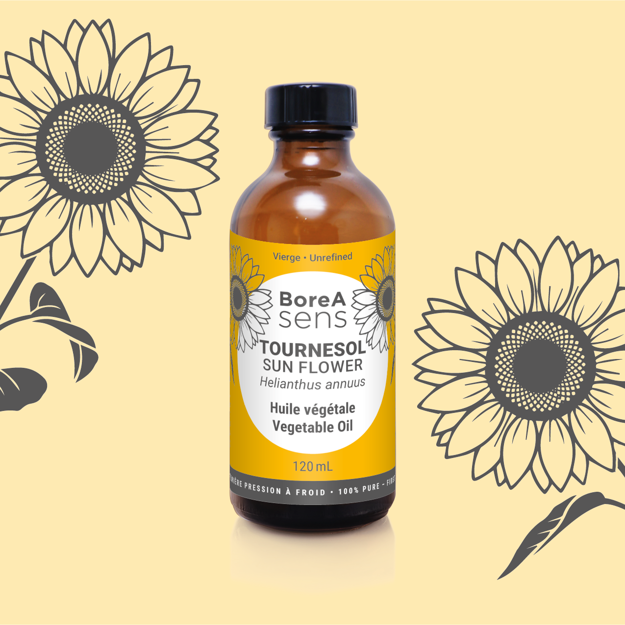 Sun Flower organic vegetable Oil 