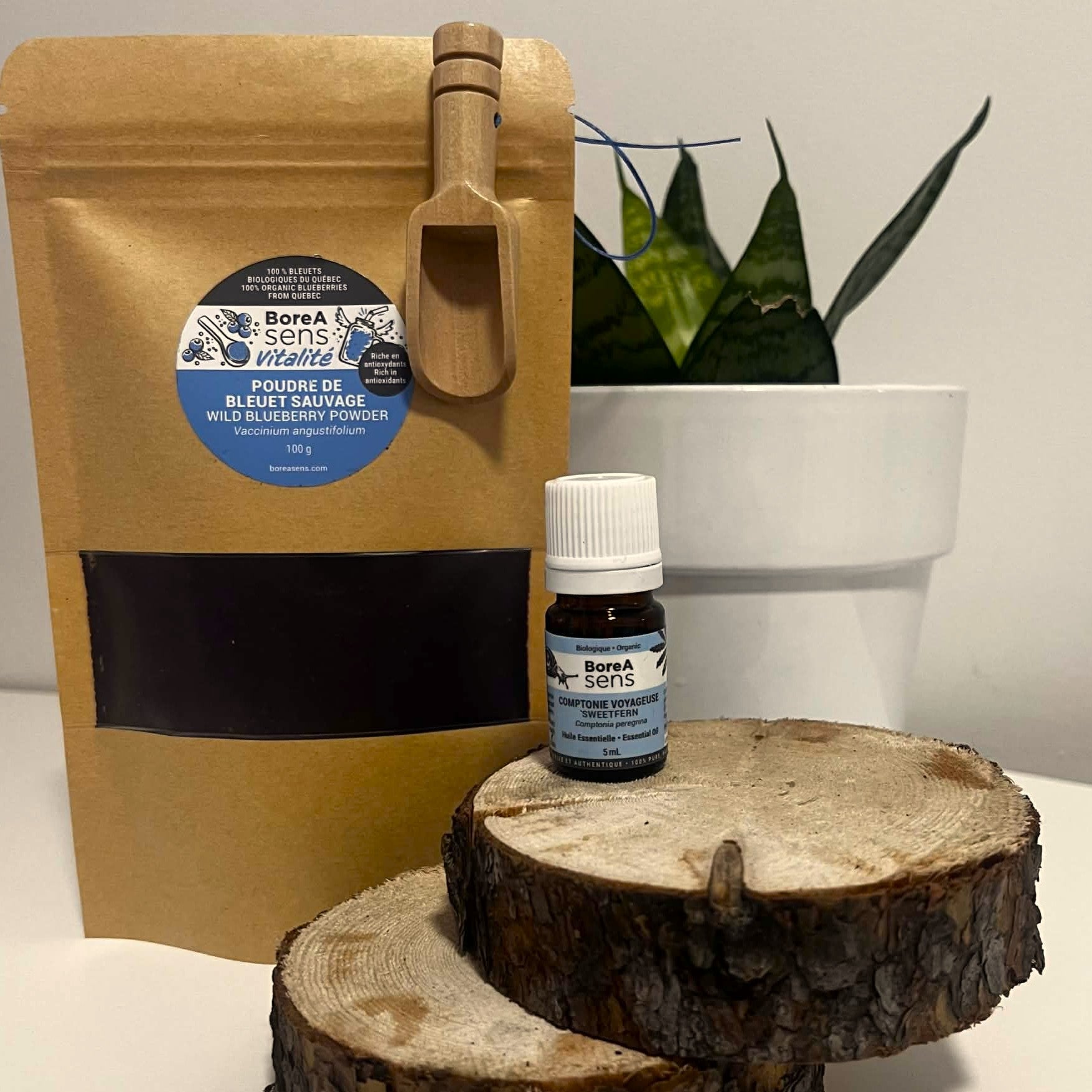 Duo Comptonie Voyageuse et Bleuet BIO