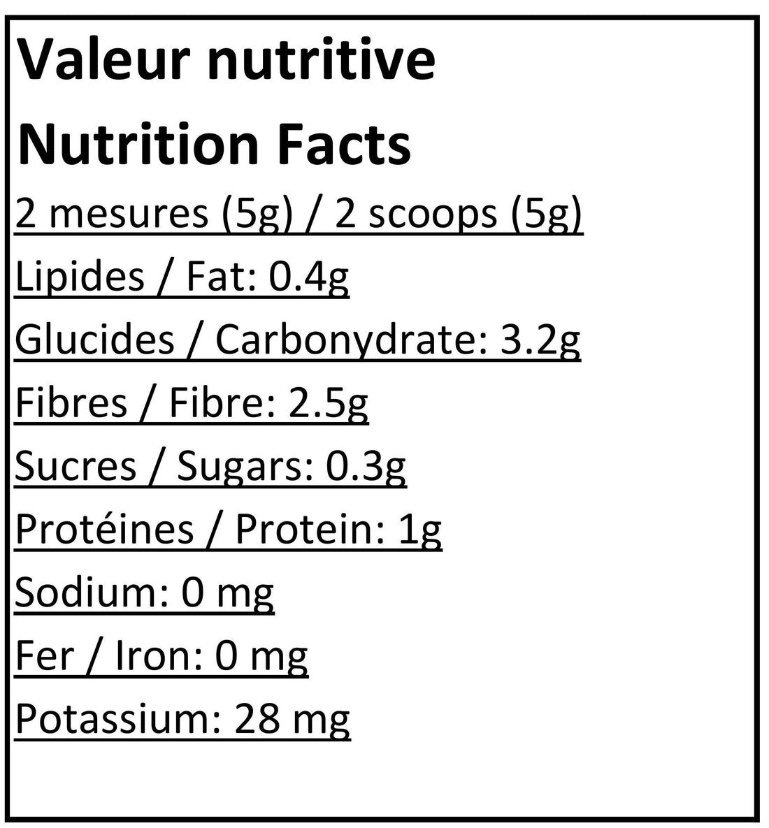 Organic Cranberry Seed Powder